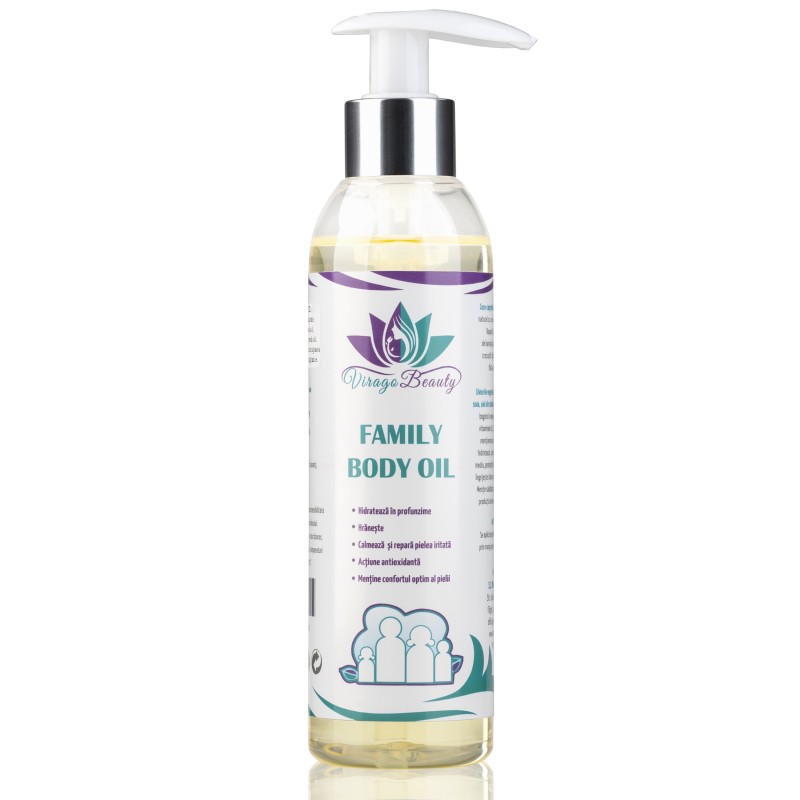 Family body oil, 200 ml 